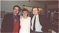 Joakim 
Stenshäll, Oleg Mezjuev and Peter Lundberg before the concert.